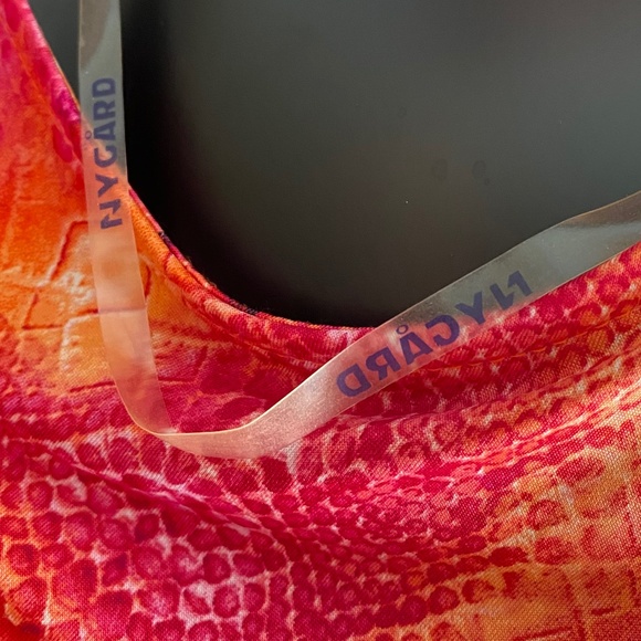 Nygard Bold Print Tunic Top Size L Asymmetrical - Picture 9 of 10